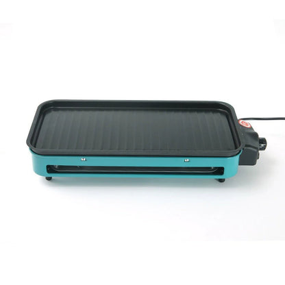 Multi-Functional Electric Grill with Automatic Temperature Control, 1350W, 4–5 People, Blue / Pink